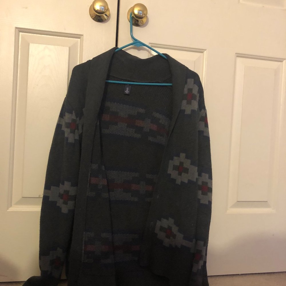 Cozy Oversized Gap Cardigan